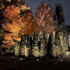 Belle-installation-dclairage-paysager-Laval-Sainte-Dorothe 8